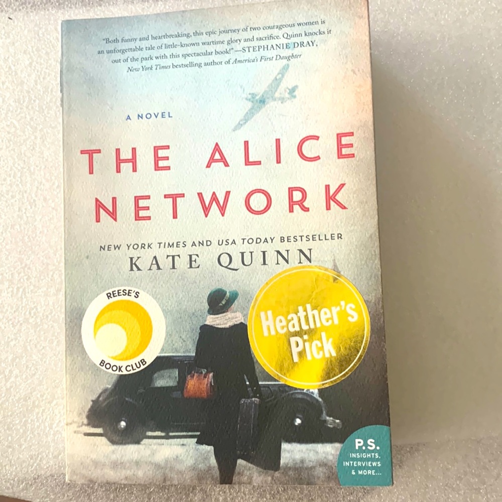 2 for $15 bundle Book The Alice Network by Kate Quinn